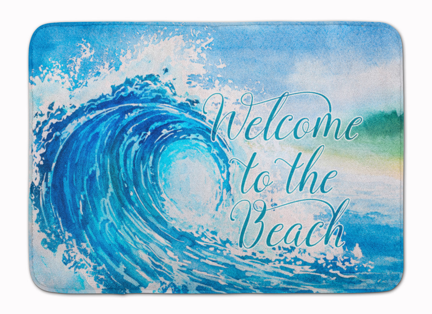 Wave Welcome Machine Washable Memory Foam Mat BB8529RUG - the-store.com