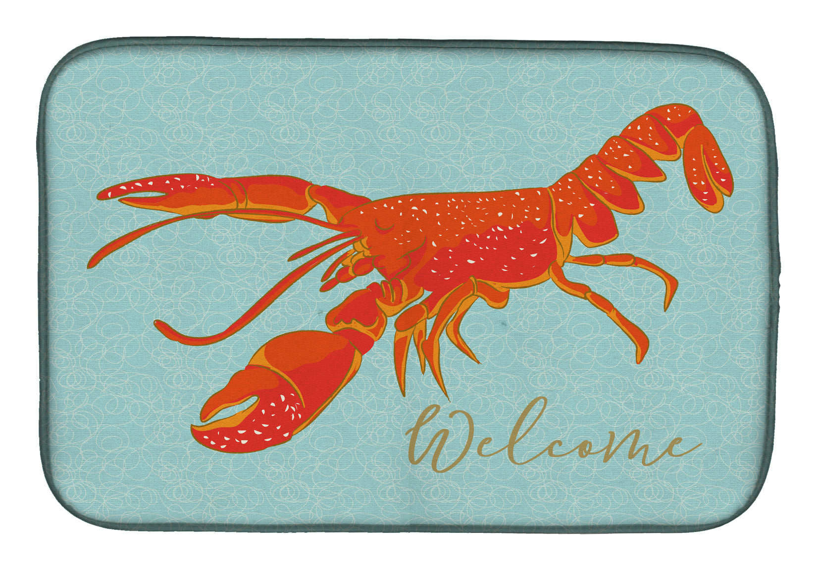 Lobster Welcome Dish Drying Mat BB8534DDM  the-store.com.