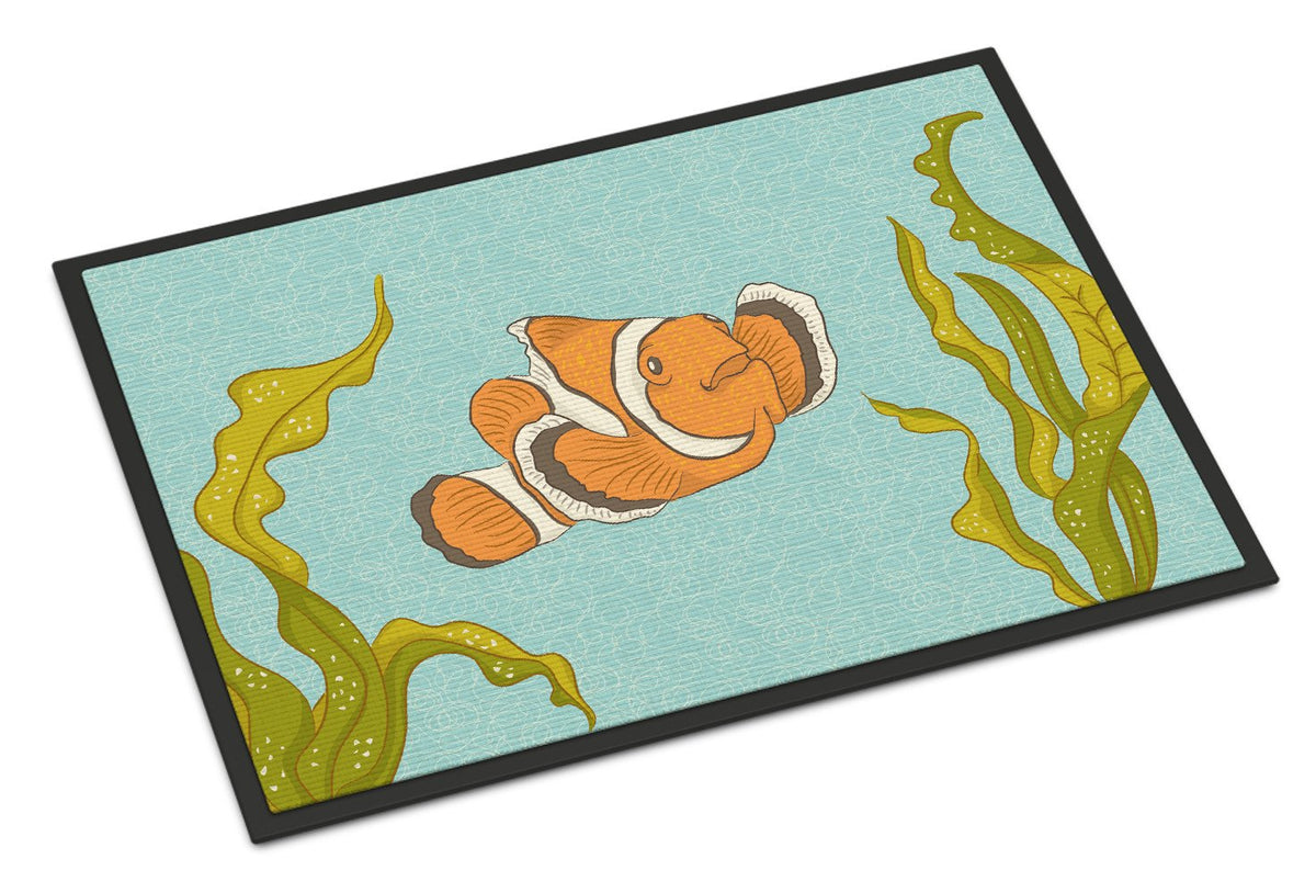 Clown Fish Indoor or Outdoor Mat 24x36 BB8543JMAT by Caroline&#39;s Treasures