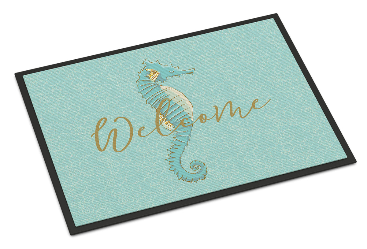 Seahorse Welcome Indoor or Outdoor Mat 18x27 BB8547MAT - the-store.com