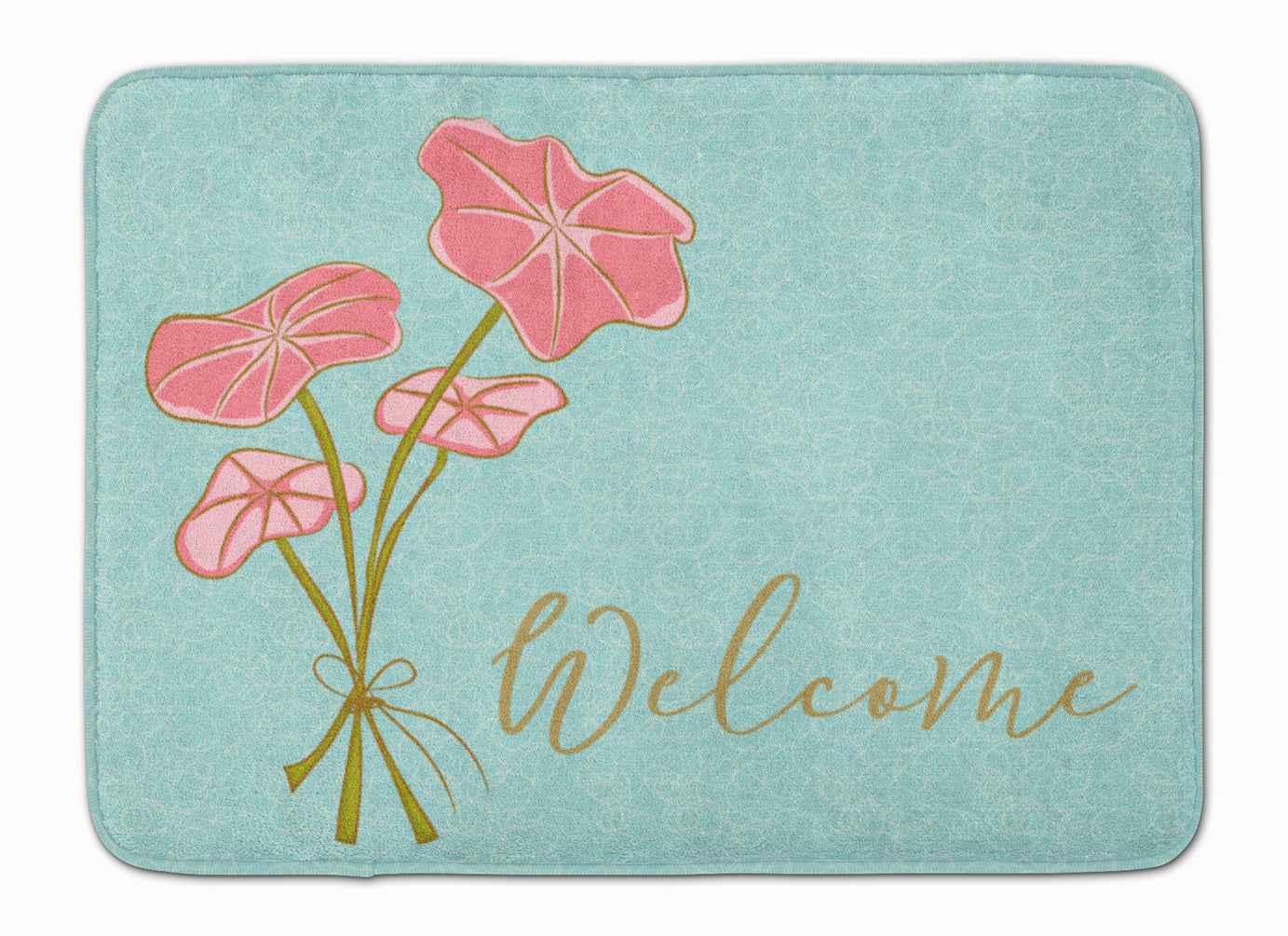 Bunch of Flowers Welcome Machine Washable Memory Foam Mat BB8554RUG - the-store.com
