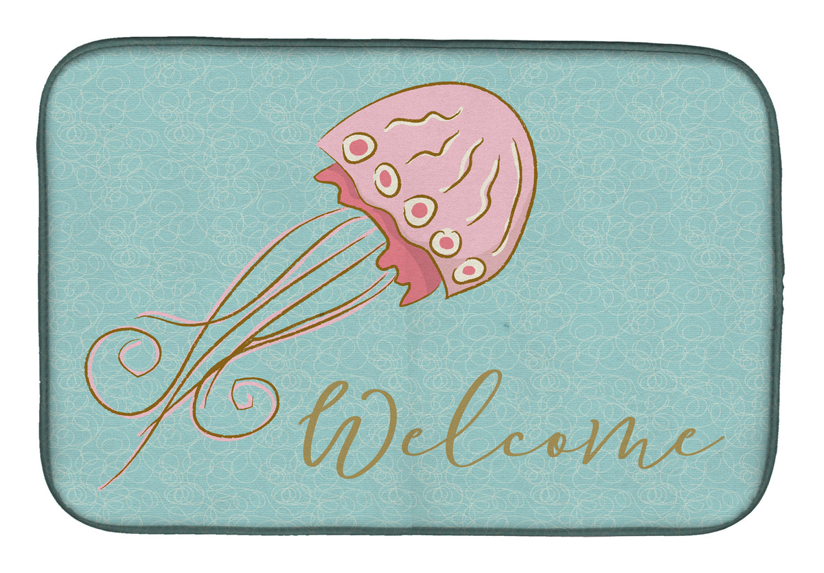 Jelly Fish Welcome Dish Drying Mat BB8555DDM