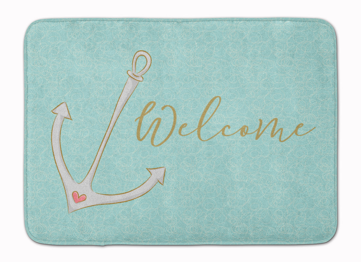 Anchor Welcome Machine Washable Memory Foam Mat BB8558RUG - the-store.com