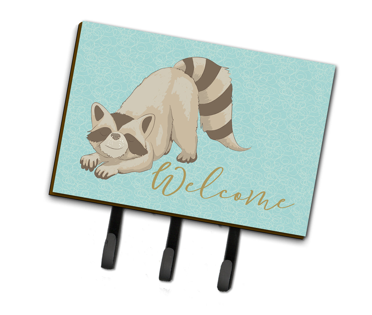 Raccoon Welcome Leash or Key Holder BB8560TH68  the-store.com.