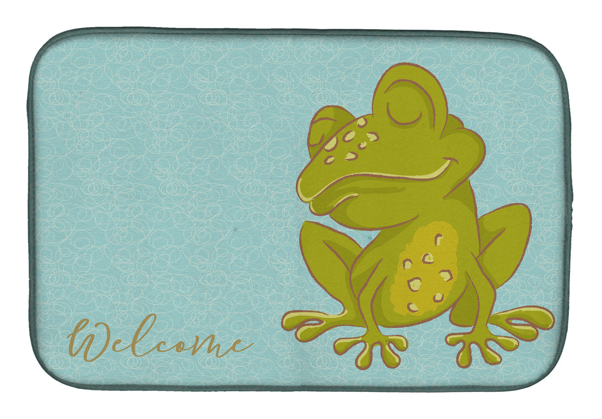 Frog Welcome Dish Drying Mat BB8563DDM