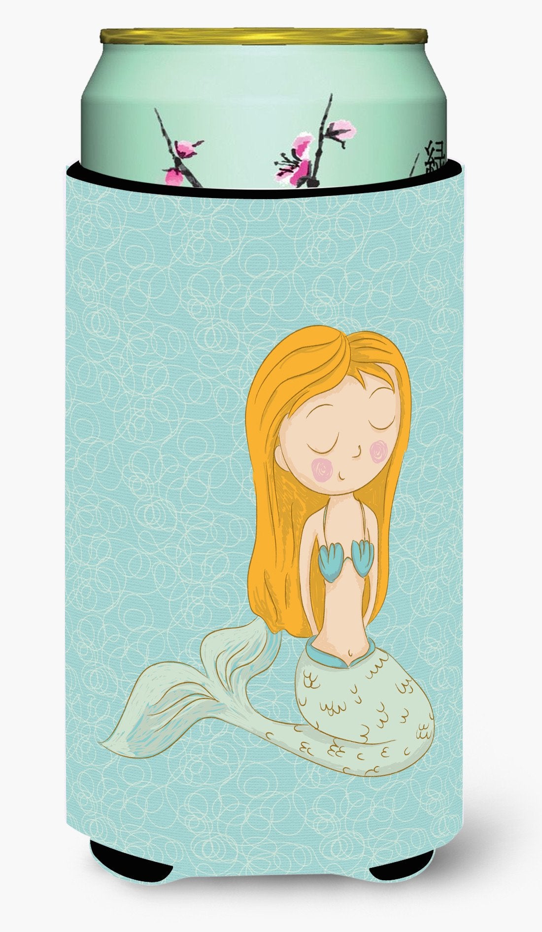 Mermaid Tall Boy Beverage Insulator Hugger BB8568TBC by Caroline&#39;s Treasures