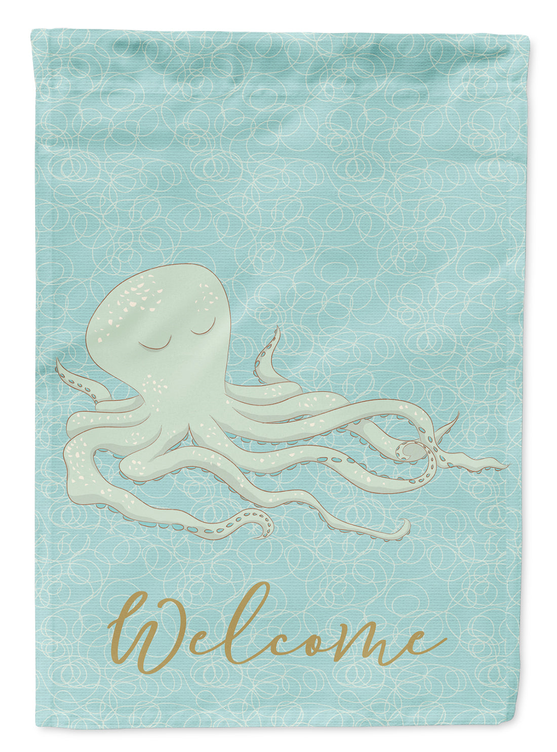 Octopus Welcome Flag Canvas House Size BB8573CHF