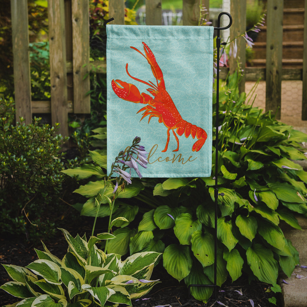 Lobster Welcome Flag Garden Size BB8585GF  the-store.com.