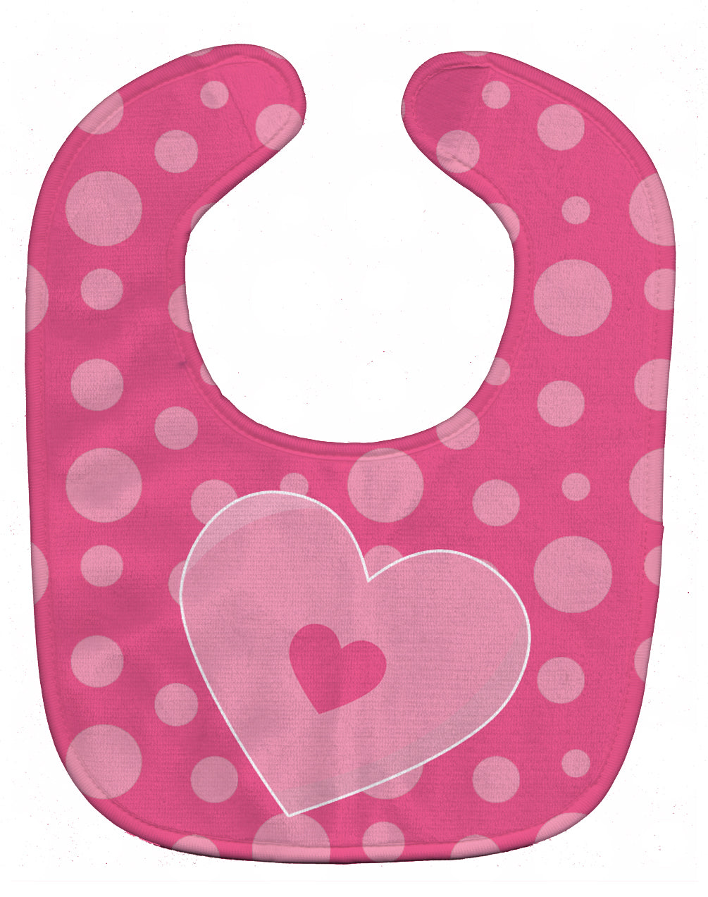 Hearts on Polkadots Baby Bib BB8593BIB - the-store.com