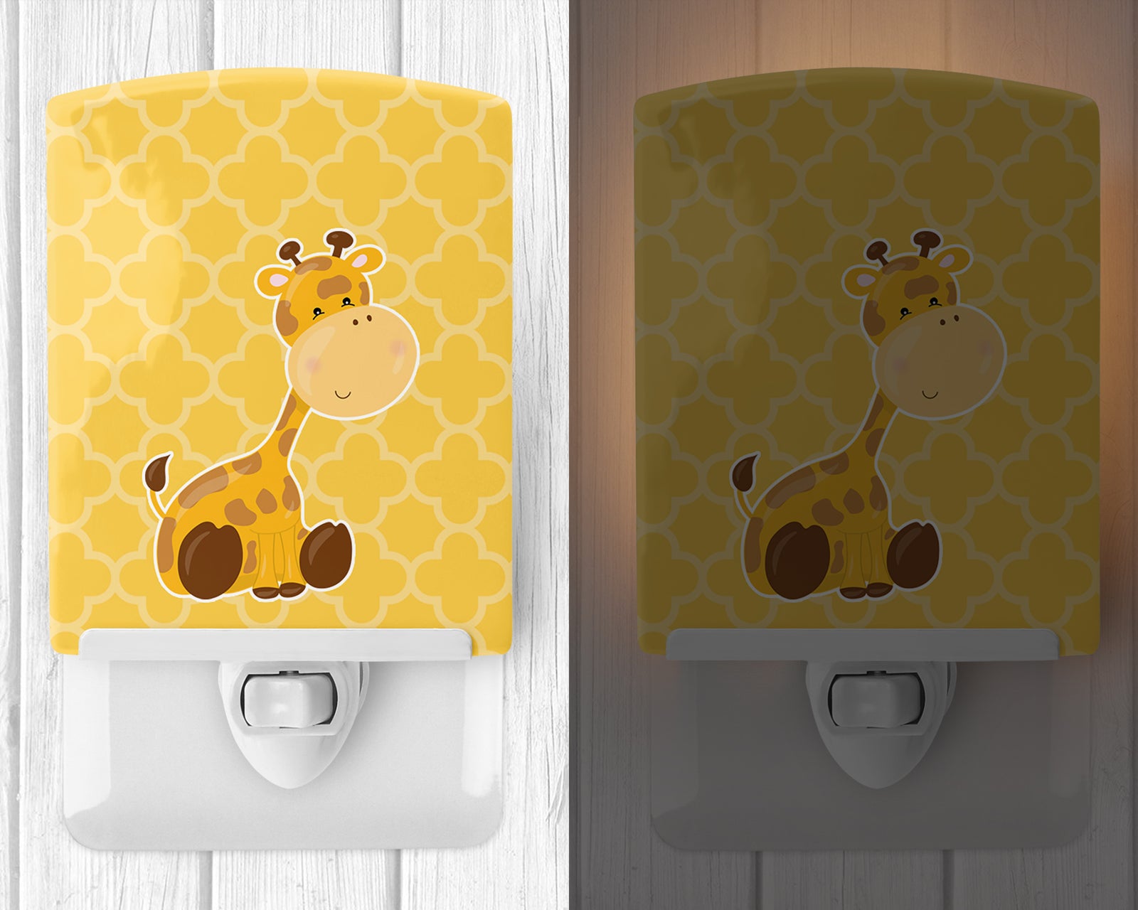 Caroline's Treasures Giraffe Ceramic Night Light BB8609CNL