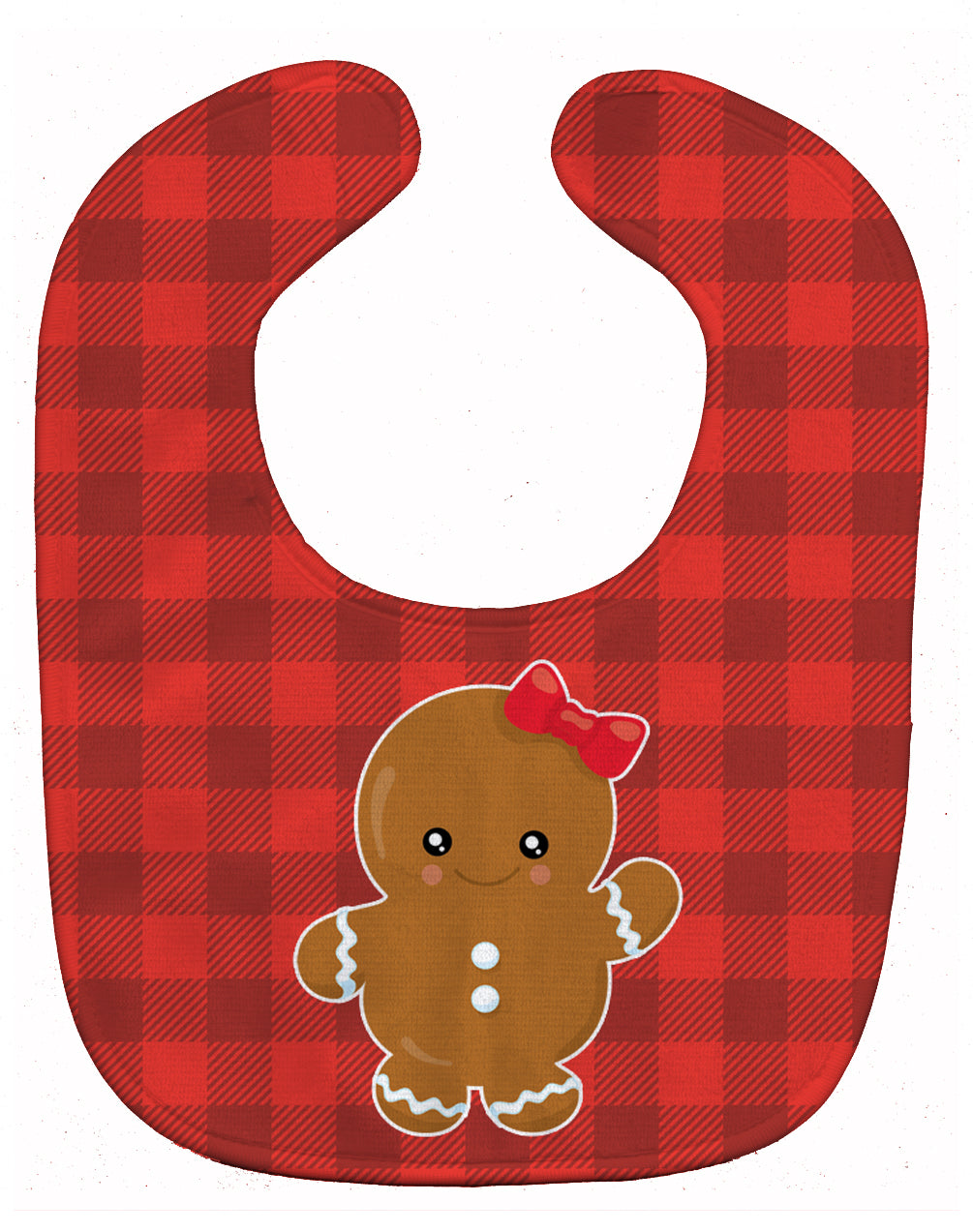 Christmas Gingerbread Girl Baby Bib BB8774BIB - the-store.com