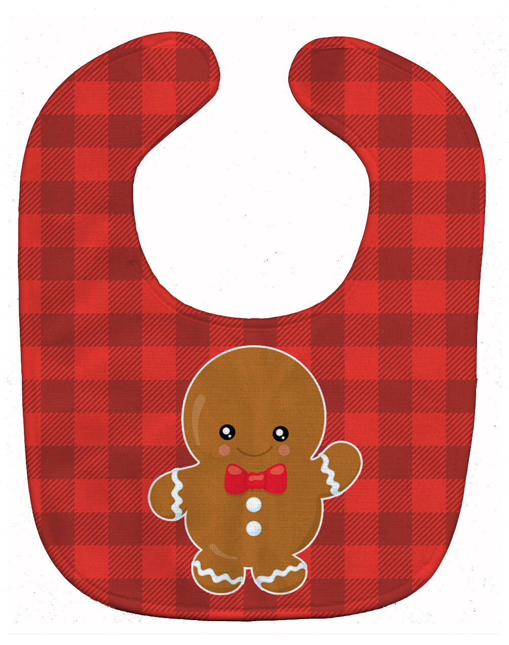 Christmas Gingerbread Boy Baby Bib BB8775BIB - the-store.com