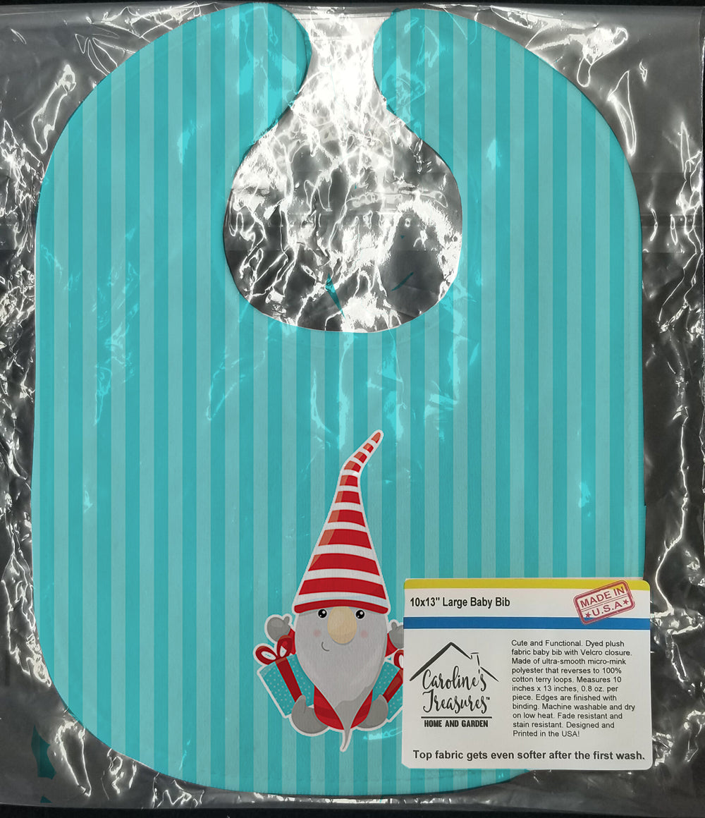 Christmas Gnome Presents Baby Bib BB8786BIB - the-store.com
