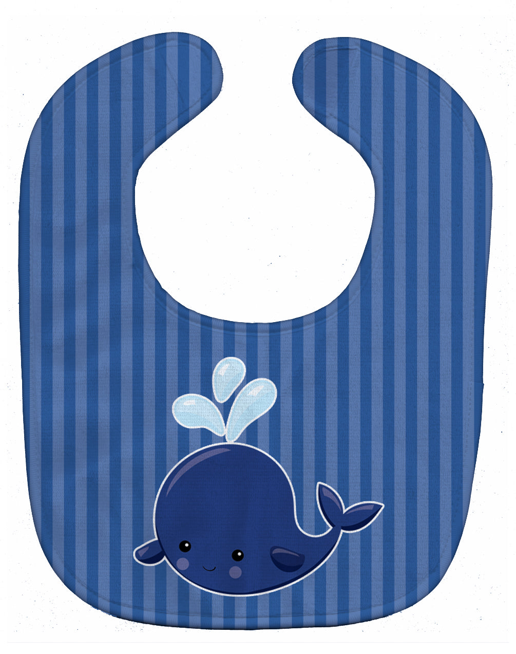 Nautical Whale Blue Baby Bib BB8885BIB - the-store.com