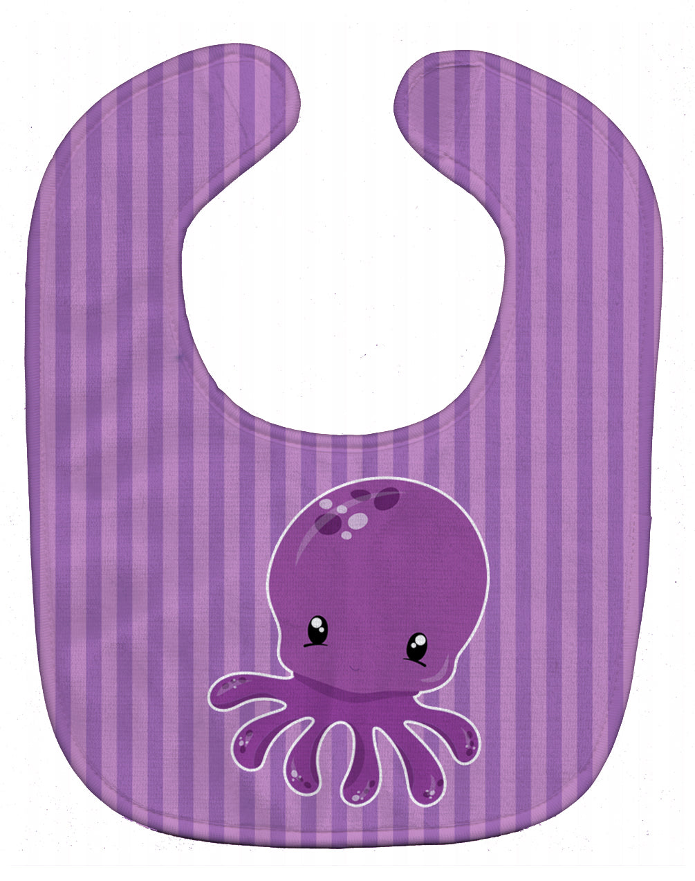 Nautical Purple Octopus Baby Bib BB8904BIB - the-store.com