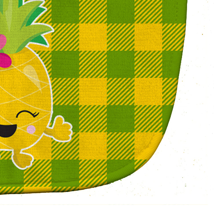 Pineapple Girl Laughy Face Baby Bib BB8963BIB - the-store.com
