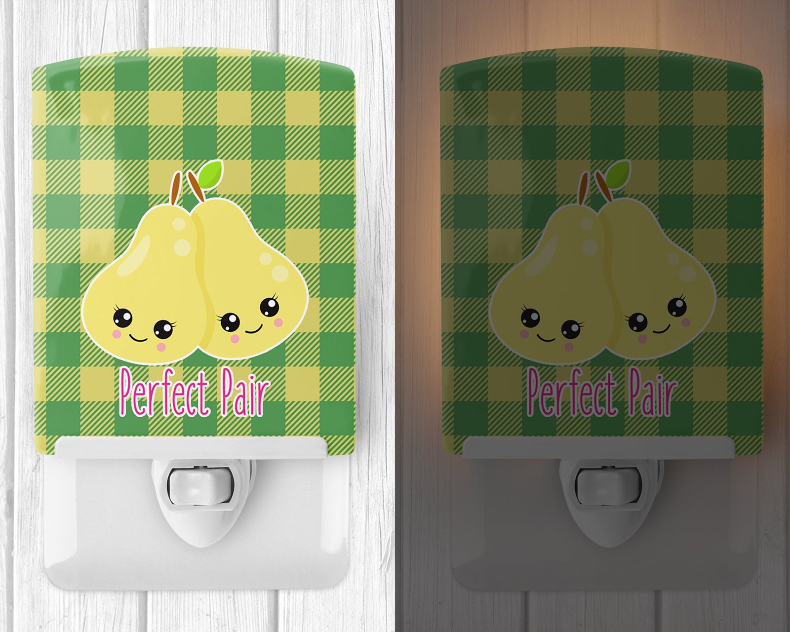 Caroline's Treasures Perfect Pear Ceramic Night Light BB9133CNL