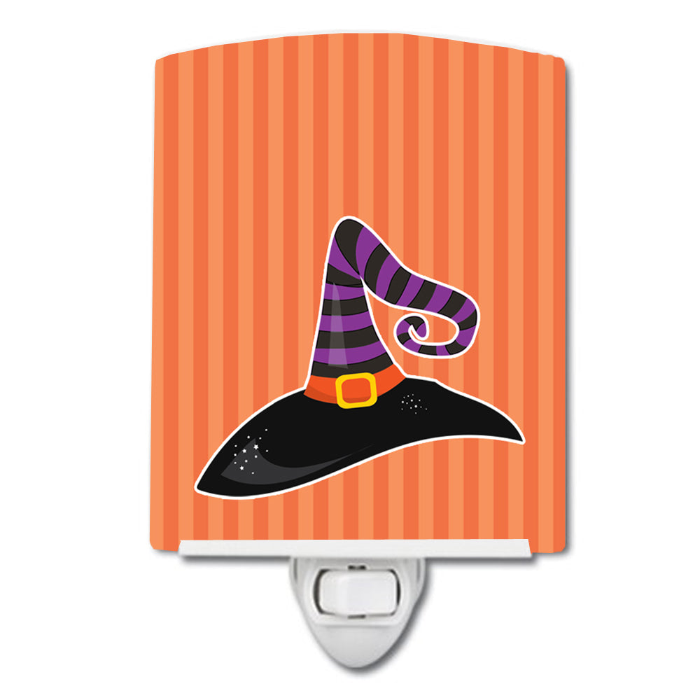 Halloween Witch&#39;s Hat #2 Ceramic Night Light BB9160CNL - the-store.com