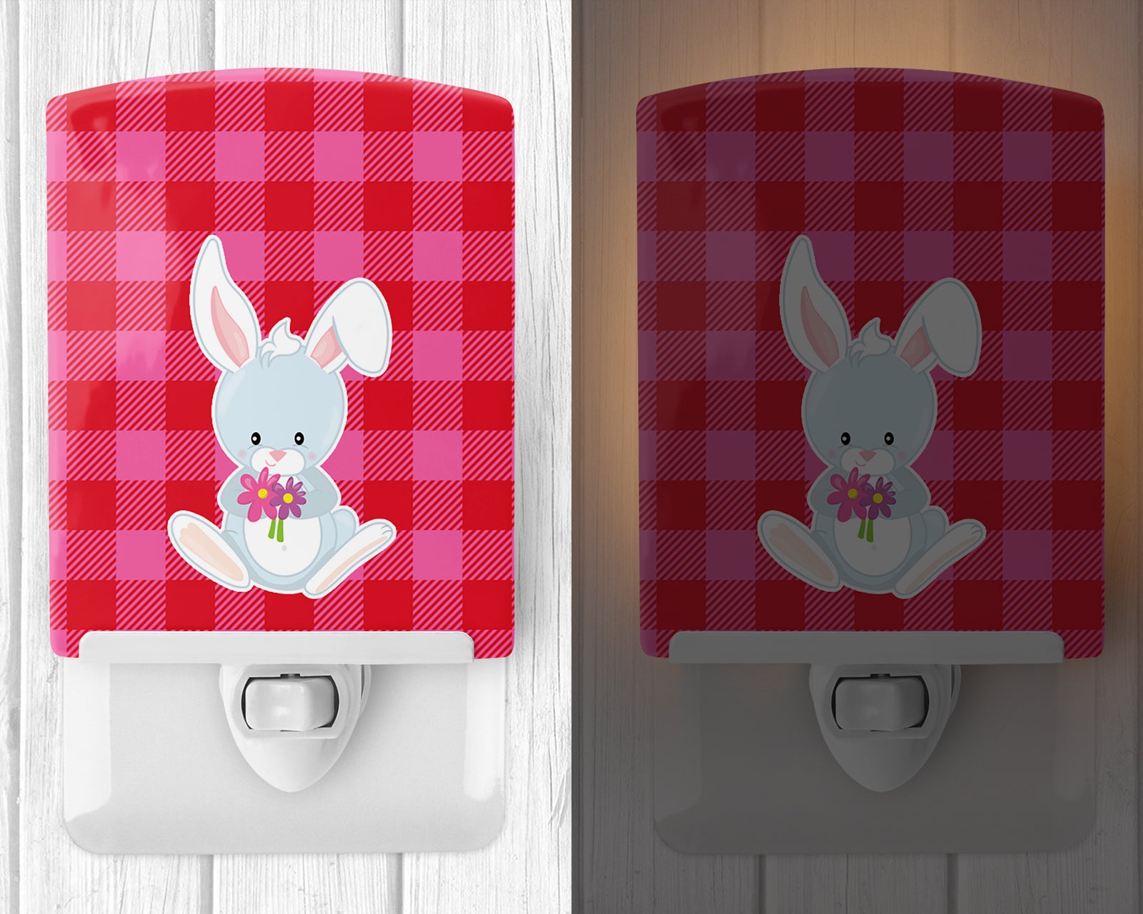 Bunny Rabbit #2 Ceramic Night Light BB9171CNL - the-store.com