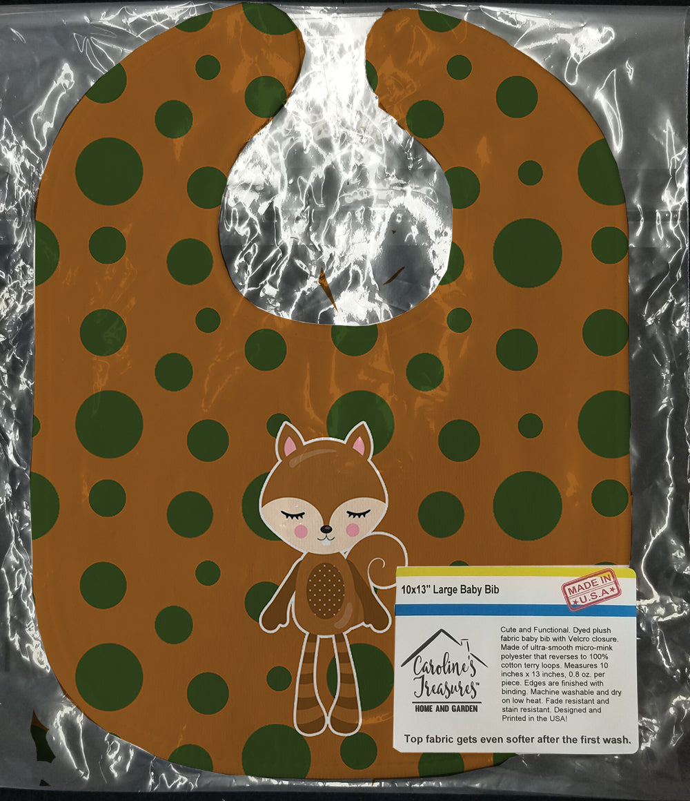 Caroline's Treasures Squirrel Baby Bib BB9179BIB
