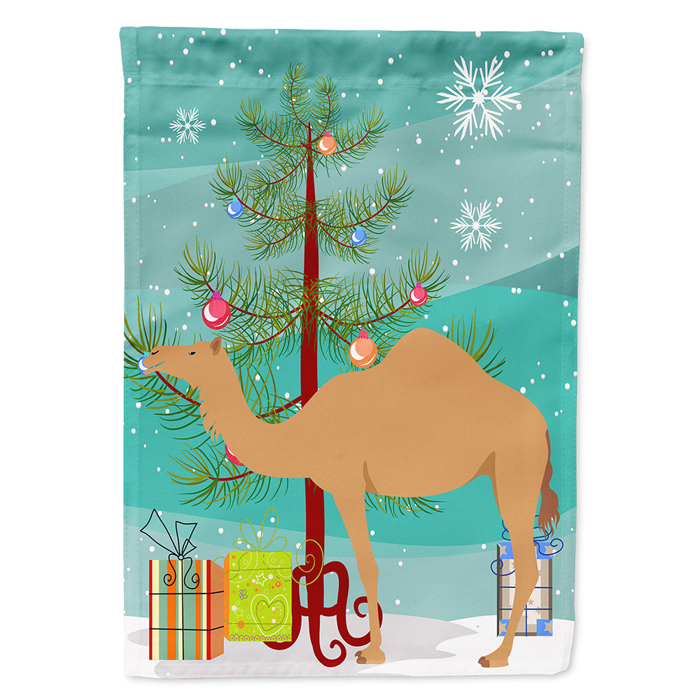 Arabian Camel Dromedary Christmas Flag Canvas House Size BB9184CHF