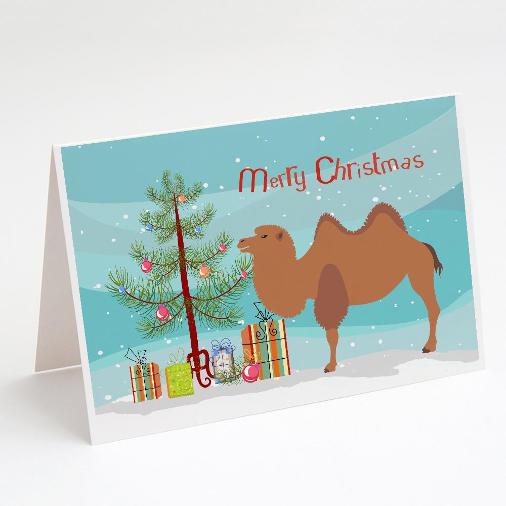 Buy this Bactrian Camel Christmas Greeting Cards and Envelopes Pack of 8