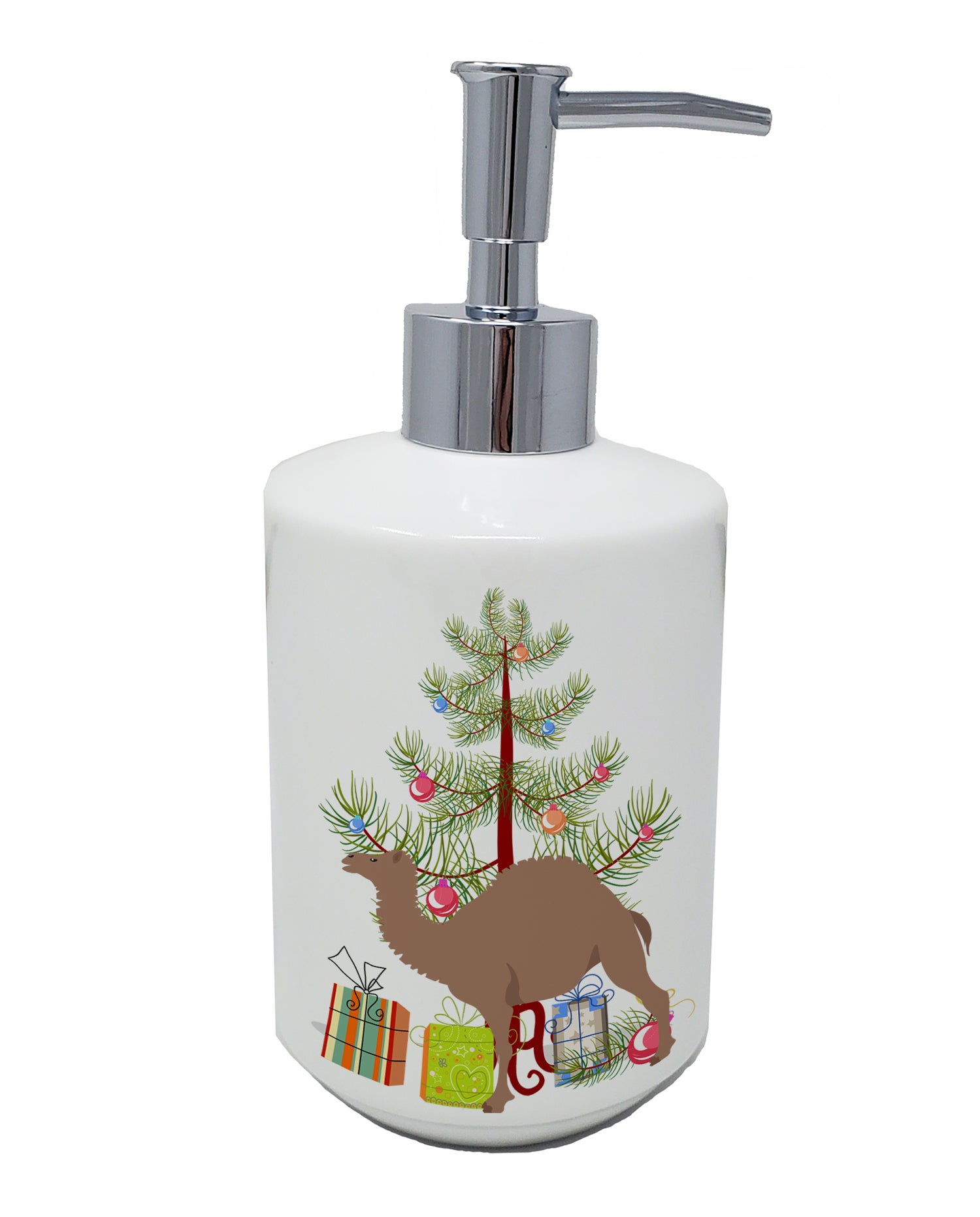 Buy this F1 Hybrid Camel Christmas Ceramic Soap Dispenser