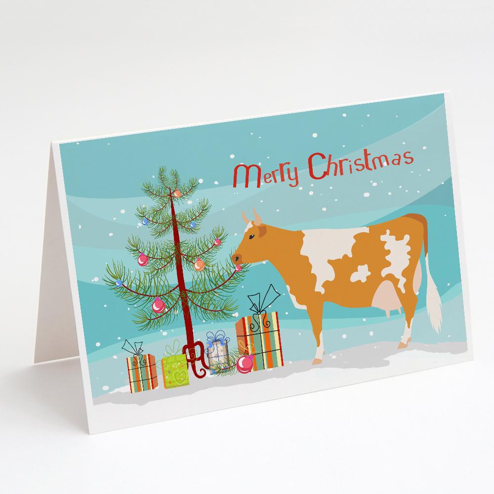 Buy this Guernsey Cow Christmas Greeting Cards and Envelopes Pack of 8