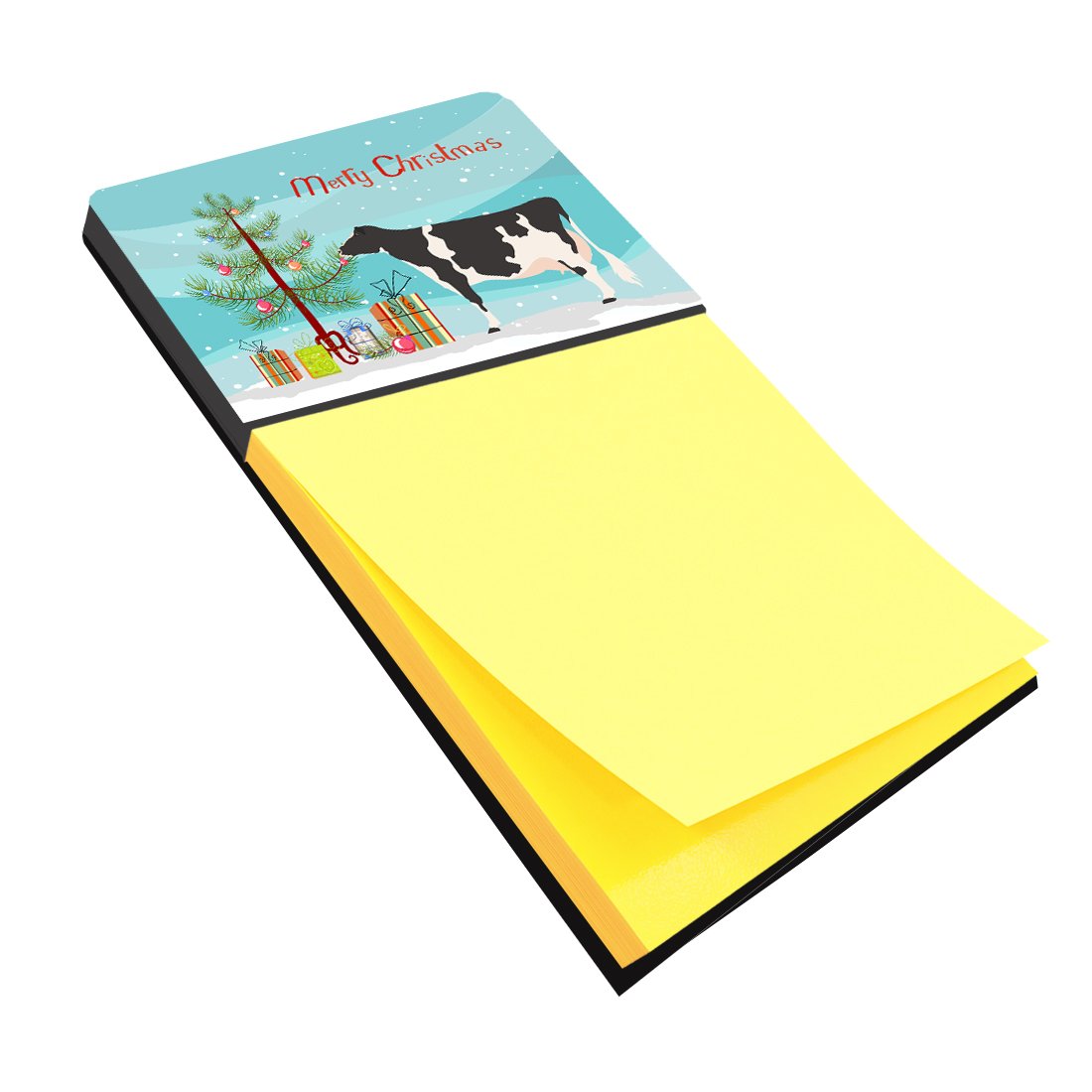 Holstein Cow Christmas Sticky Note Holder BB9189SN by Caroline&#39;s Treasures