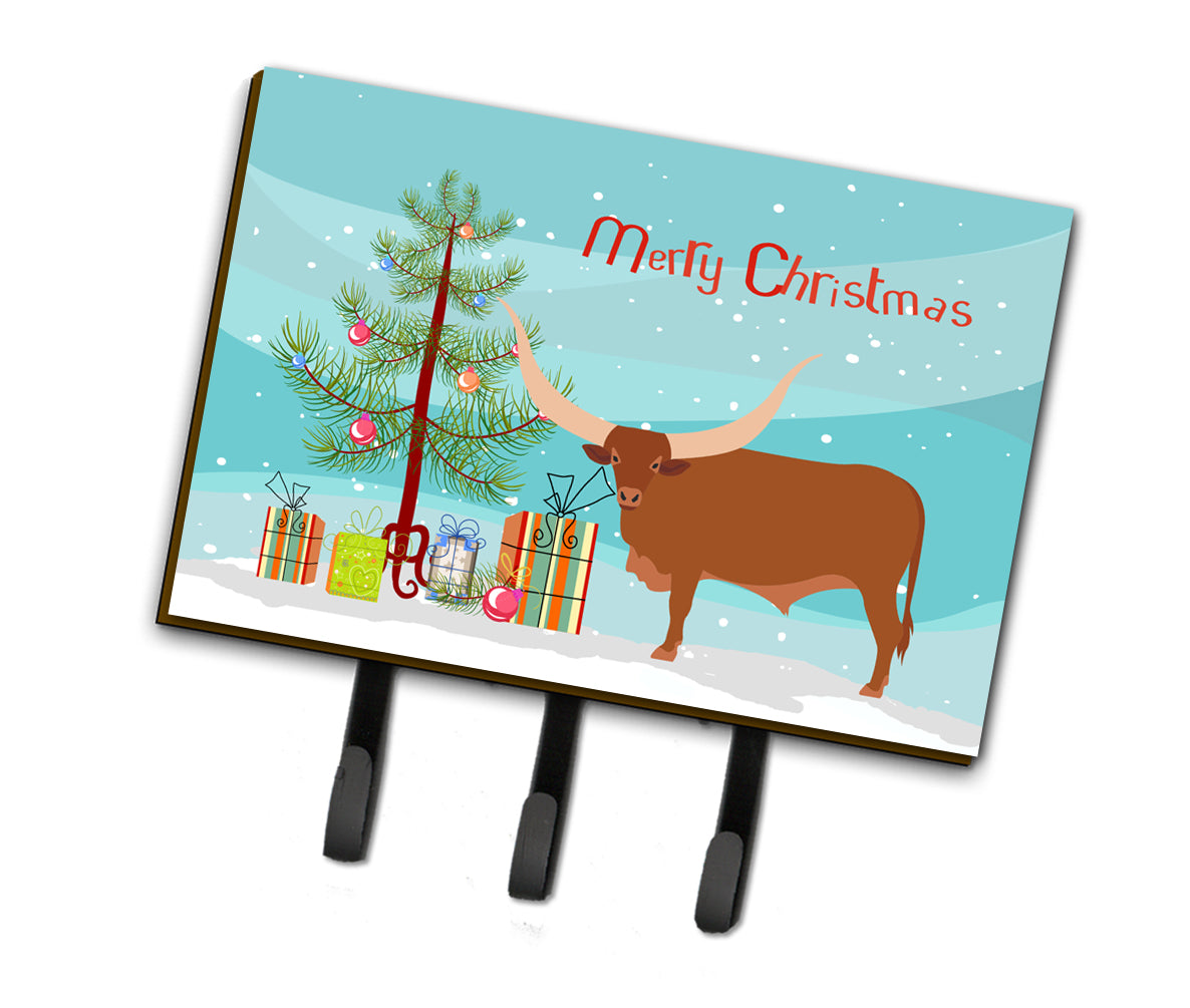 Ankole-Watusu Cow Christmas Leash or Key Holder BB9190TH68