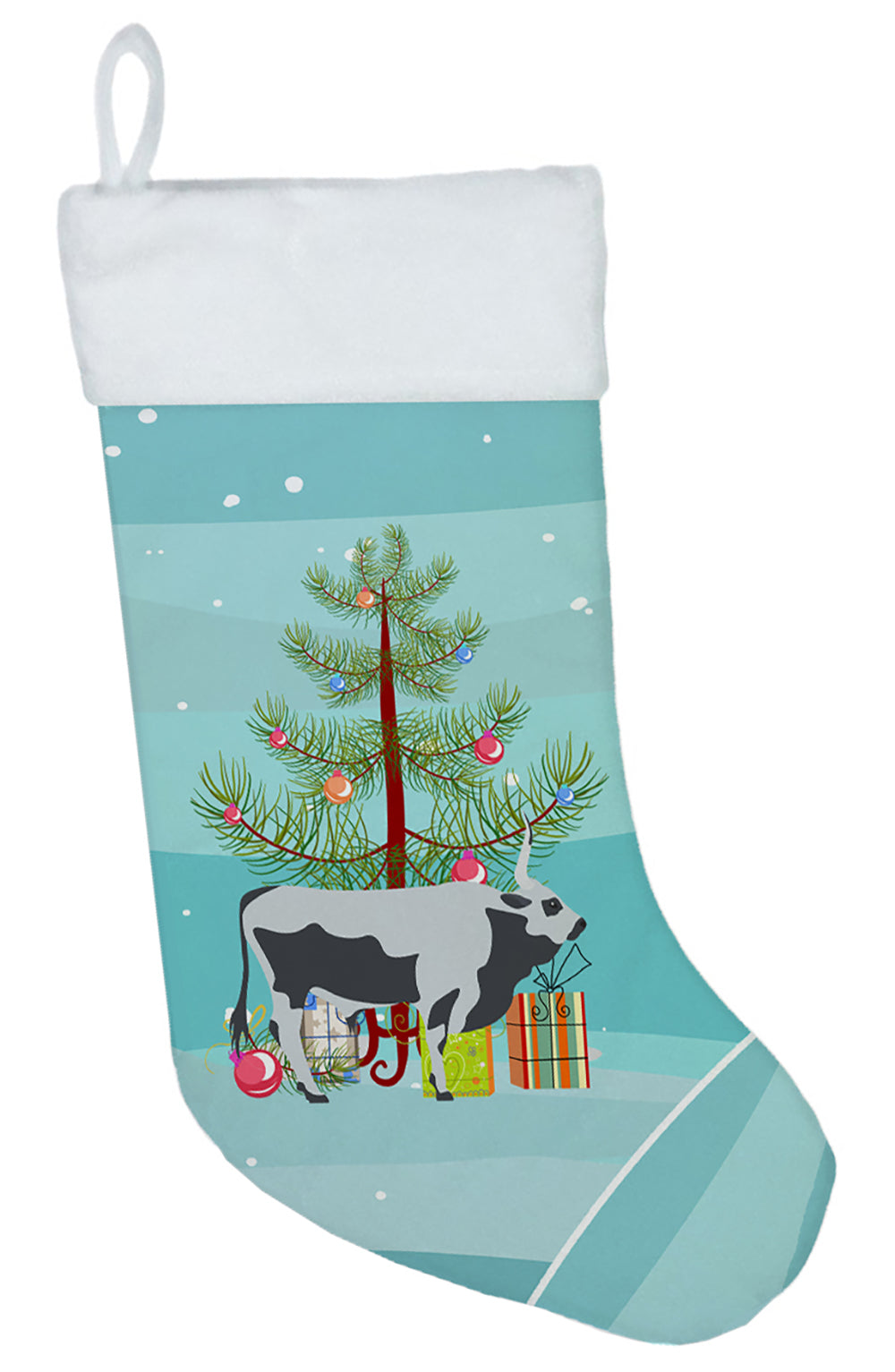 Hungarian Grey Steppe Cow Christmas Christmas Stocking BB9191CS