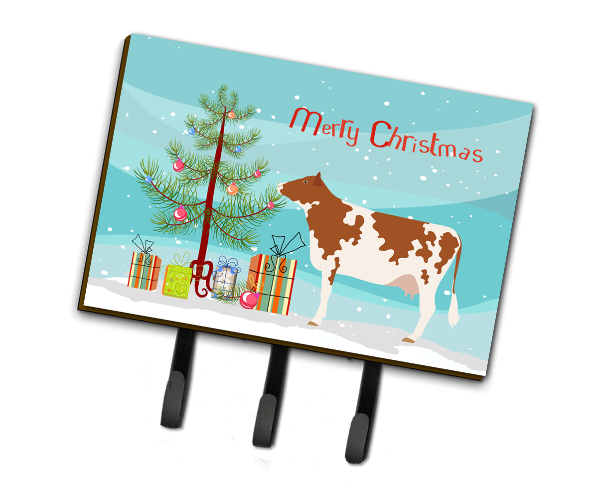 Laisse ou porte-clés de Noël vache Ayrshire BB9194TH68