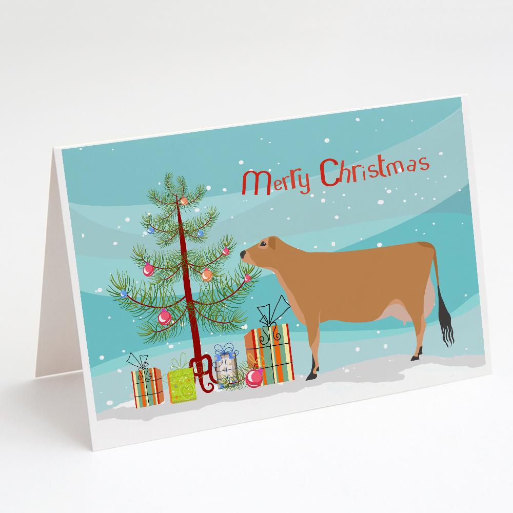 Buy this Jersey Cow Christmas Greeting Cards and Envelopes Pack of 8