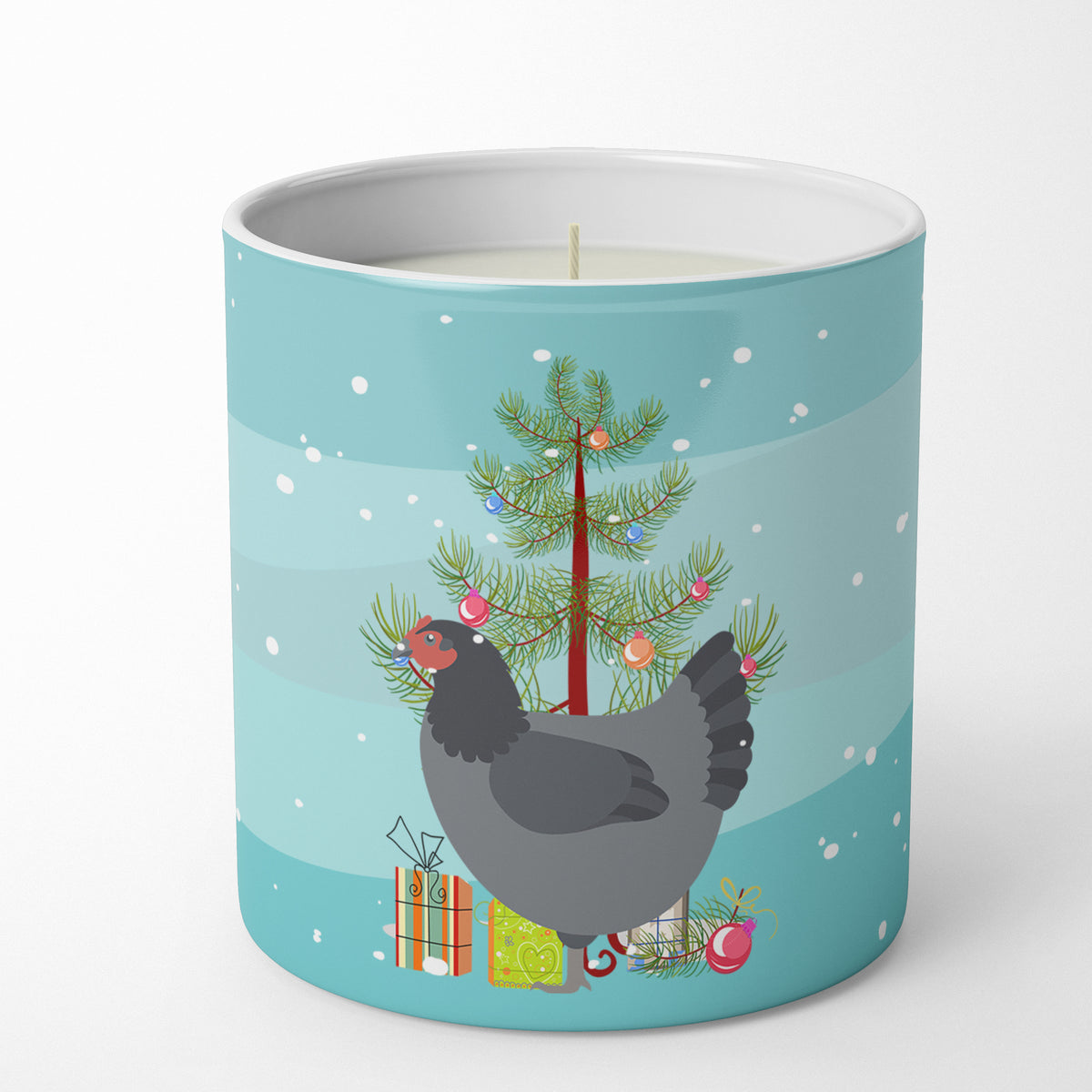 Buy this Jersey Giant Chicken Christmas 10 oz Decorative Soy Candle