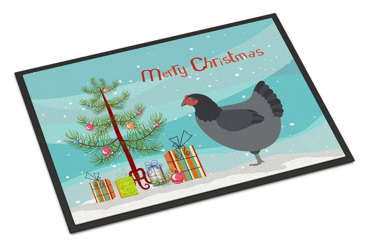 Jersey Giant Chicken Christmas Indoor or Outdoor Mat 24x36 BB9202JMAT by Caroline&#39;s Treasures