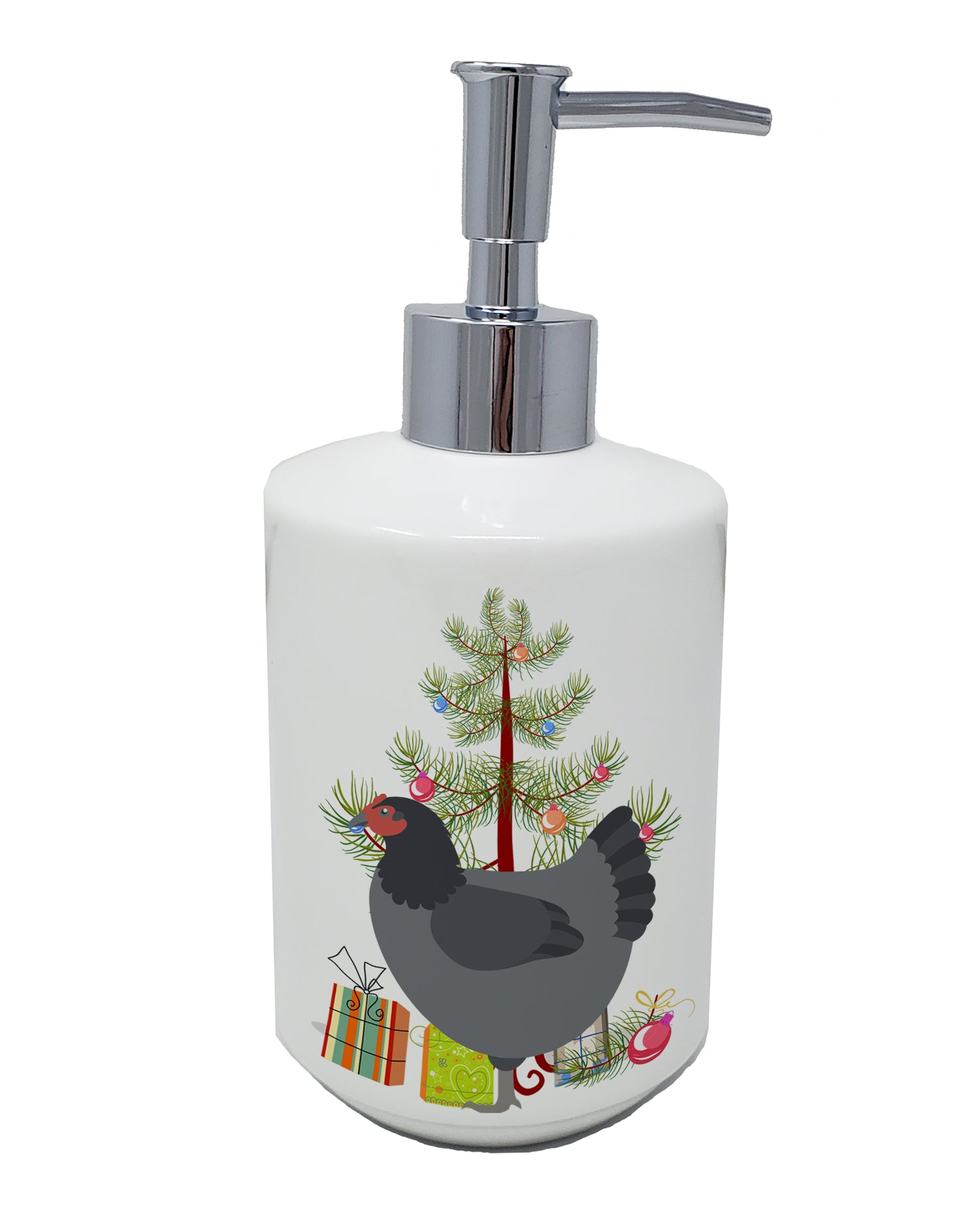Buy this Jersey Giant Chicken Christmas Ceramic Soap Dispenser