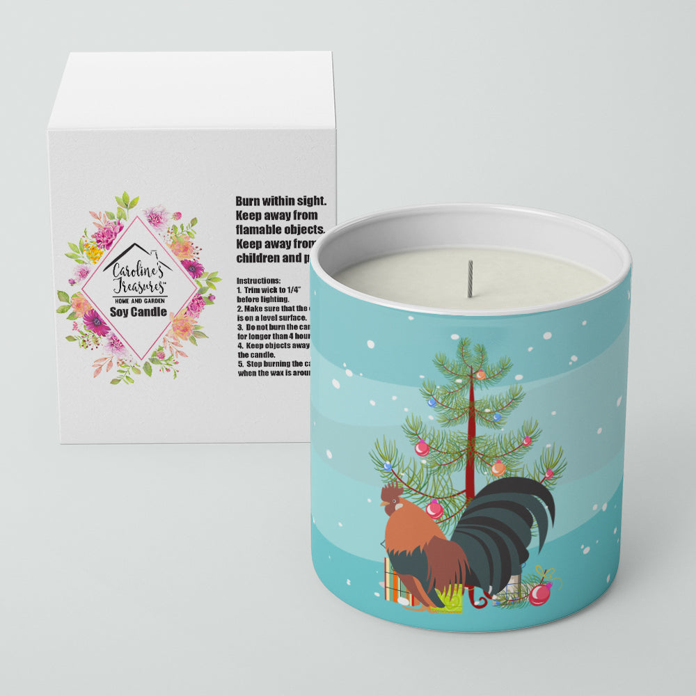 Buy this Dutch Bantam Chicken Christmas 10 oz Decorative Soy Candle