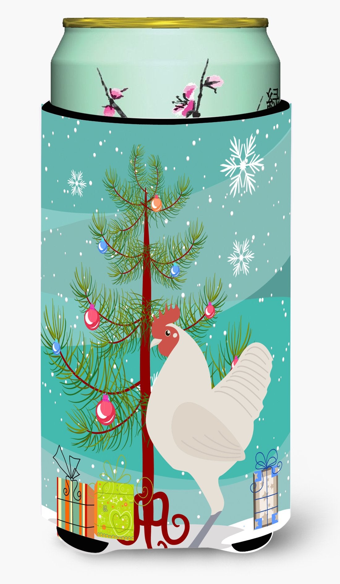 German Langshan Chicken Christmas Tall Boy Beverage Insulator Hugger BB9204TBC by Caroline&#39;s Treasures