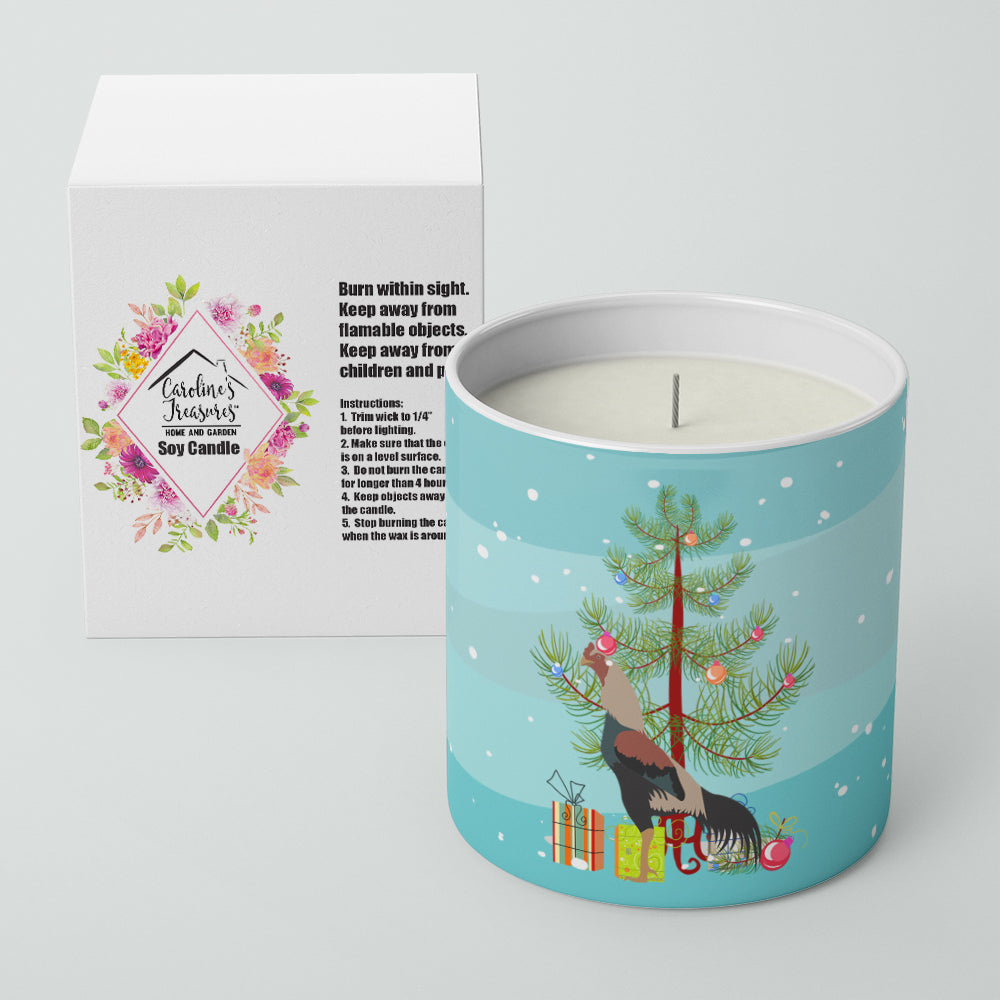 Kulang Chicken Christmas 10 oz Decorative Soy Candle - the-store.com