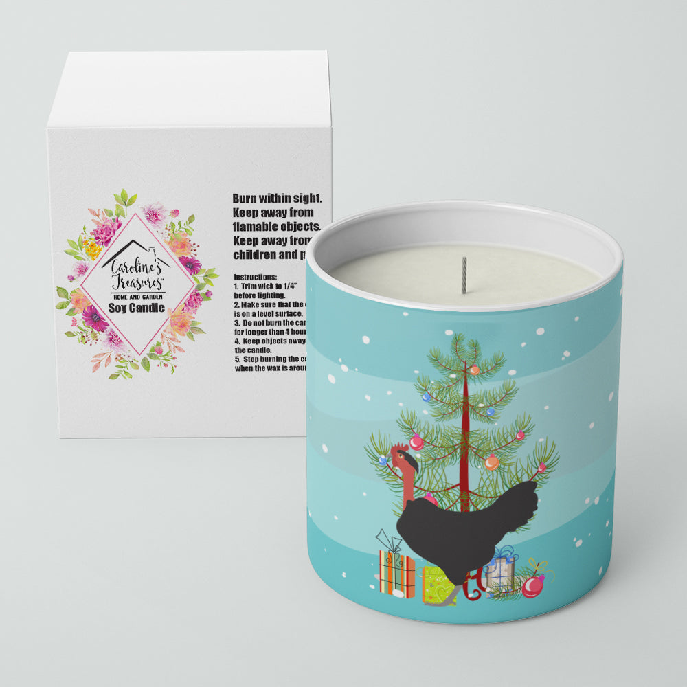 Naked Neck Chicken Christmas 10 oz Decorative Soy Candle - the-store.com