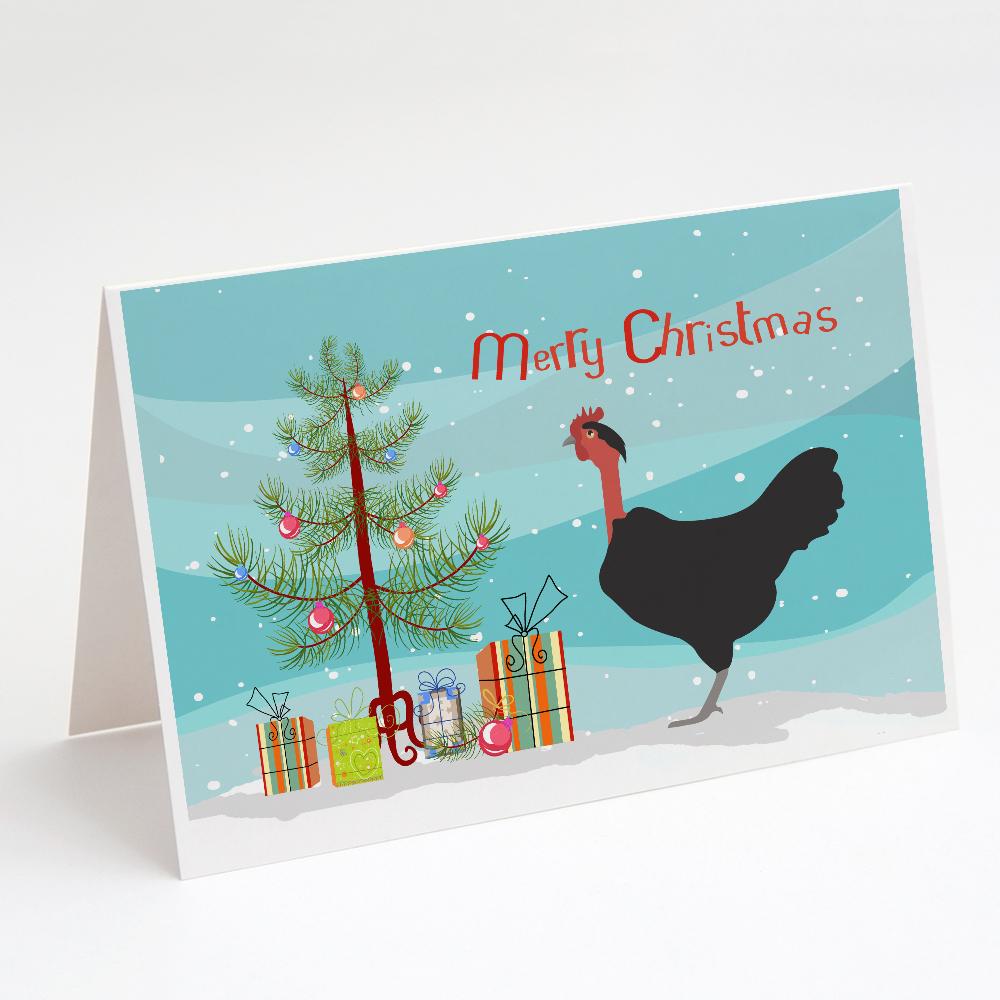Buy this Naked Neck Chicken Christmas Greeting Cards and Envelopes Pack of 8