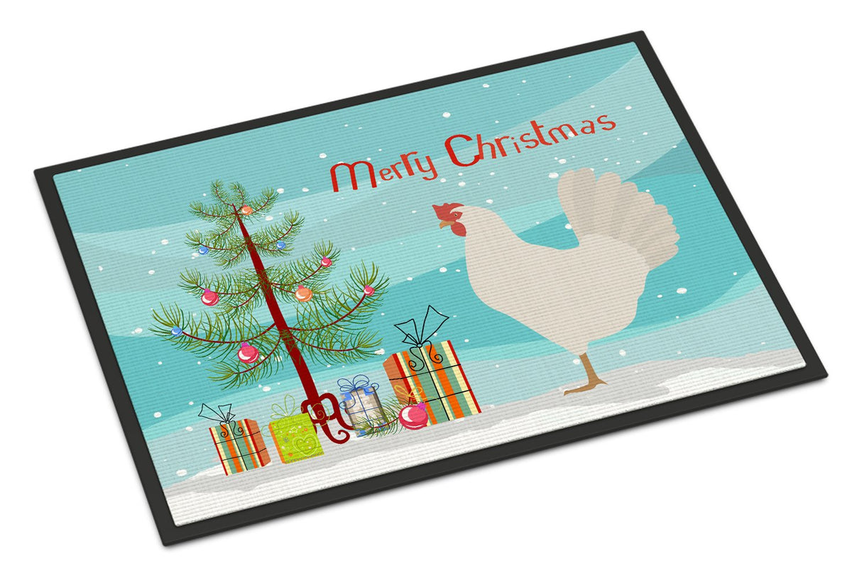 Leghorn Chicken Christmas Indoor or Outdoor Mat 24x36 BB9207JMAT by Caroline&#39;s Treasures
