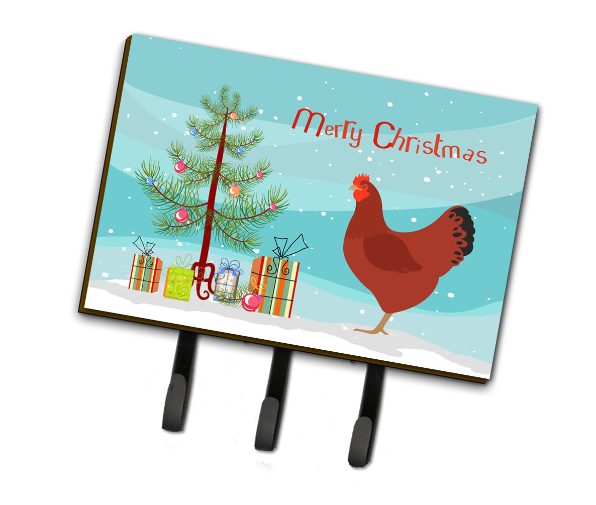 New Hampshire Red Chicken Christmas Leash or Key Holder BB9210TH68  the-store.com.