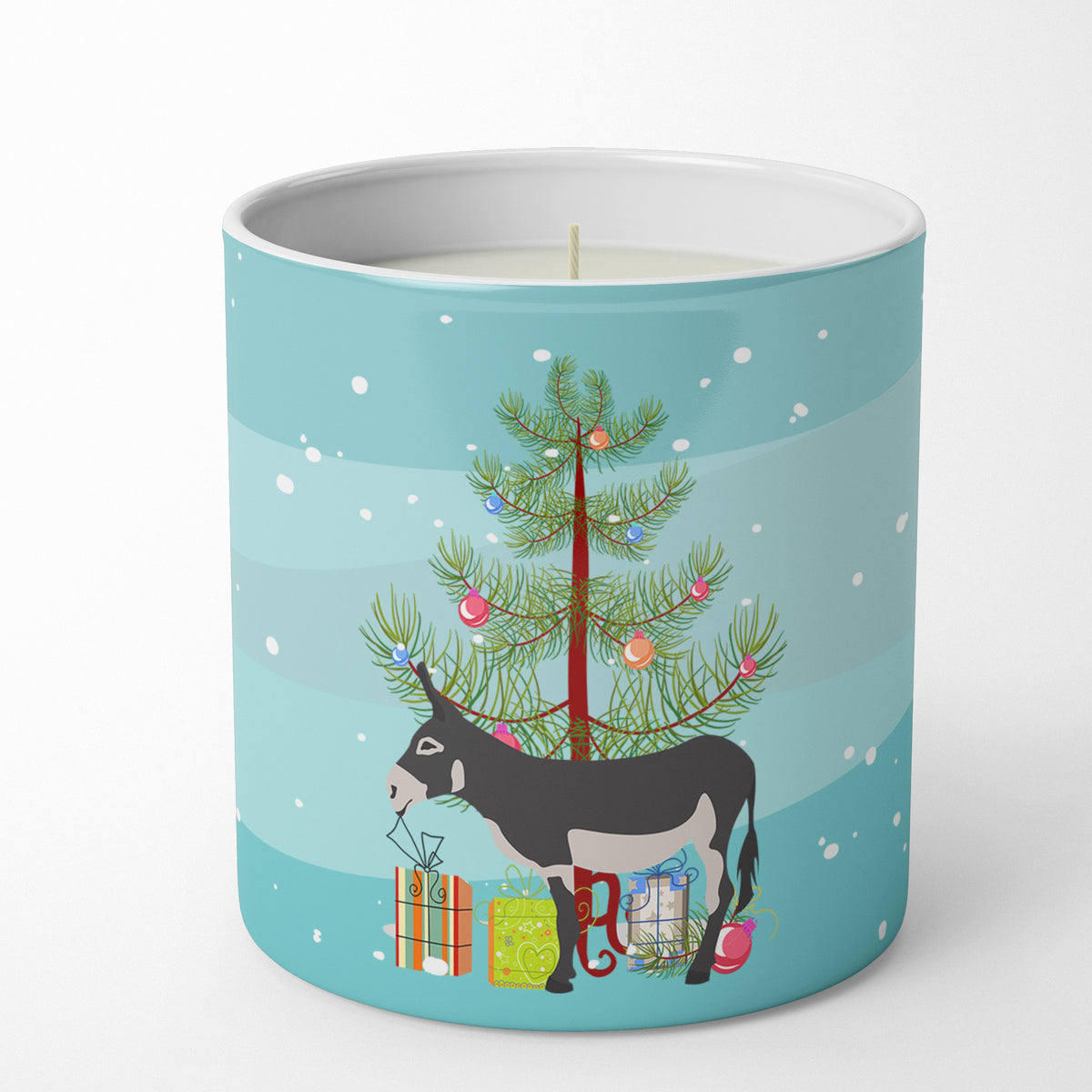 Buy this American Mammoth Jack Donkey Christmas 10 oz Decorative Soy Candle