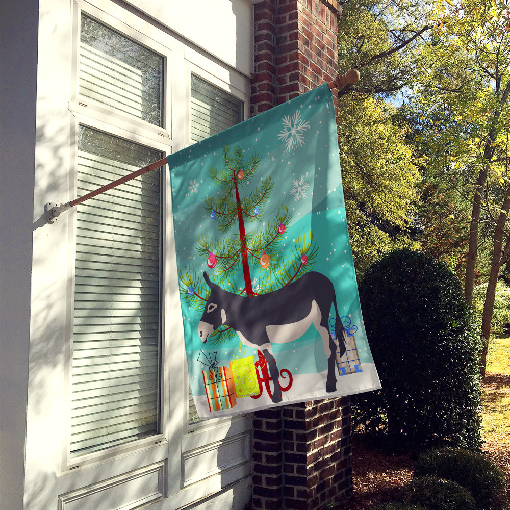 American Mammoth Jack Donkey Christmas Flag Canvas House Size BB9211CHF