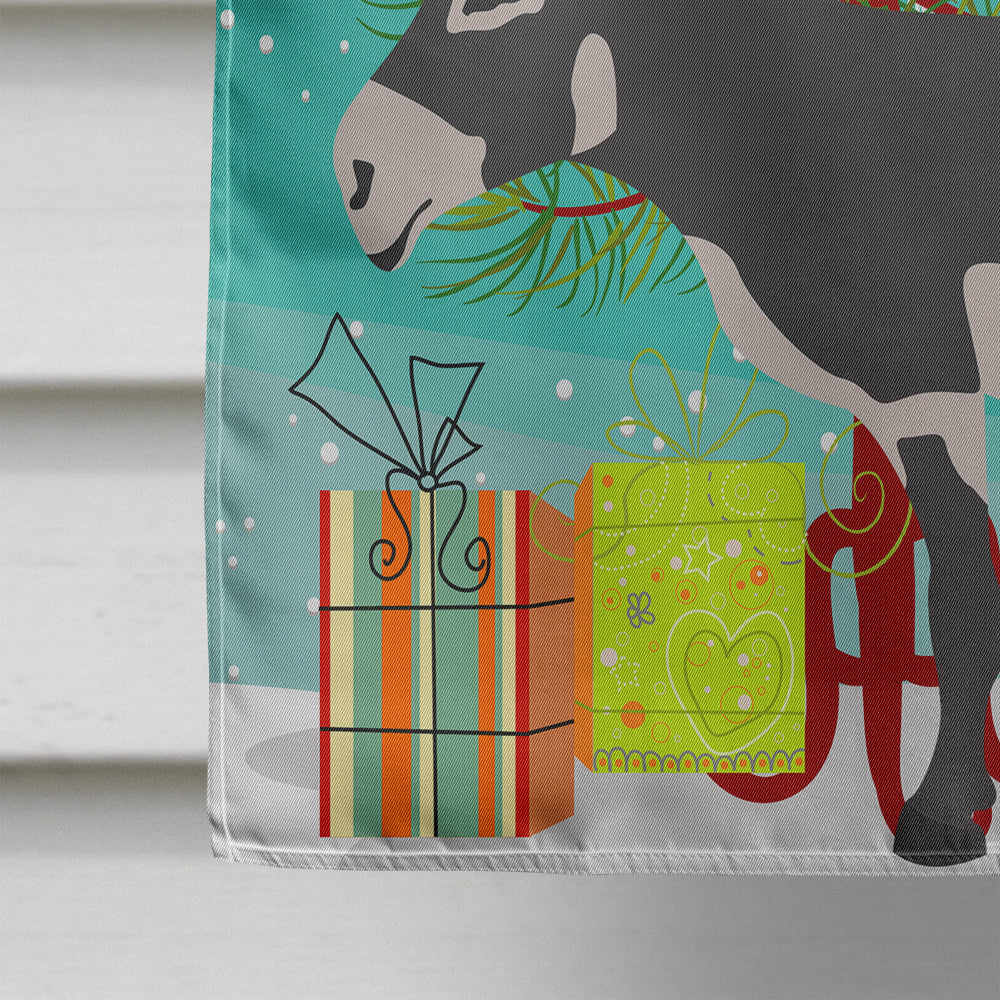 American Mammoth Jack Donkey Christmas Flag Canvas House Size BB9211CHF  the-store.com.