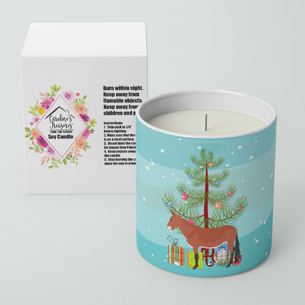 Mule Christmas 10 oz Decorative Soy Candle - the-store.com