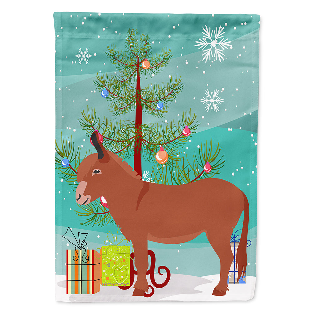 Irish Donkey Christmas Flag Canvas House Size BB9215CHF