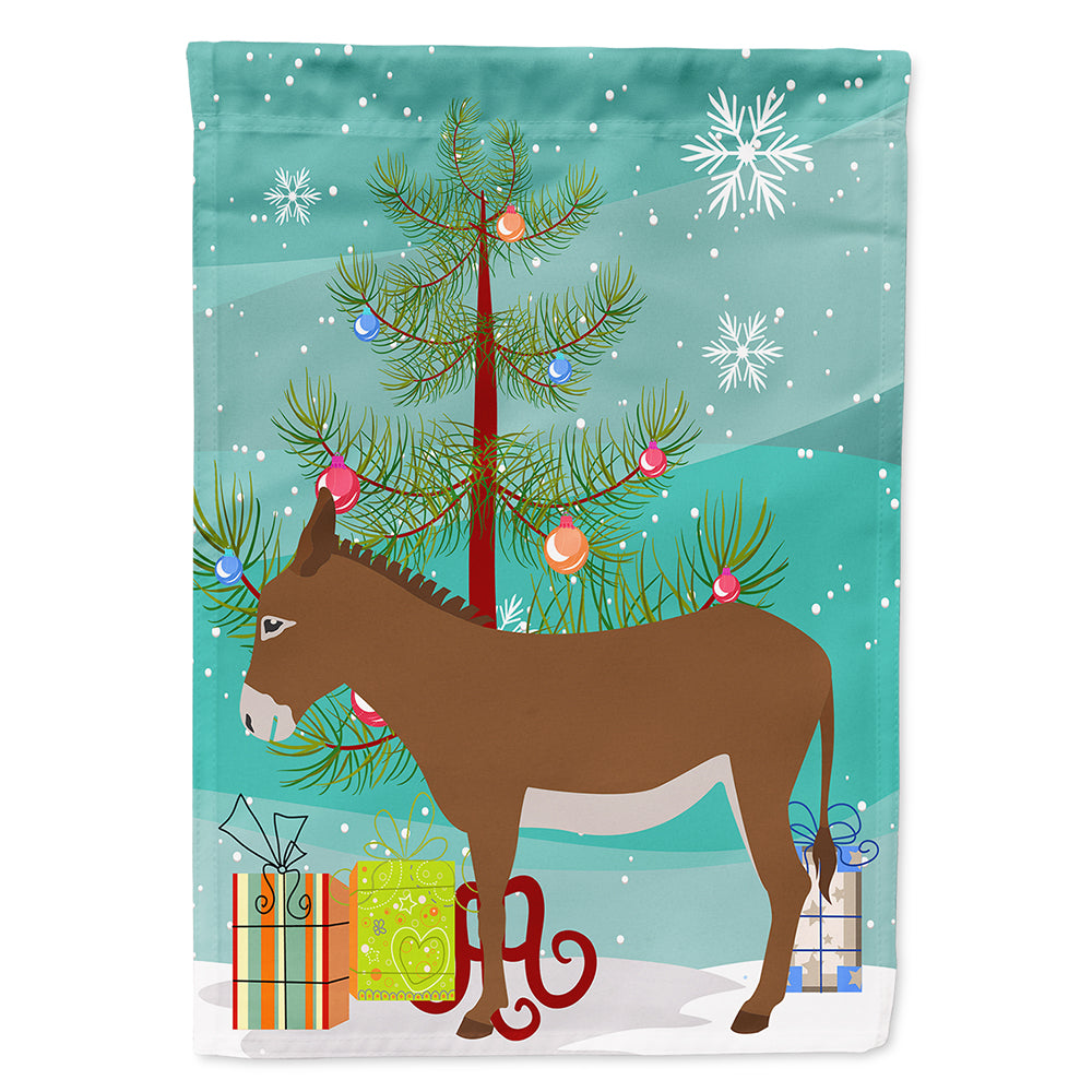 Cotentin Donkey Christmas Flag Canvas House Size BB9216CHF