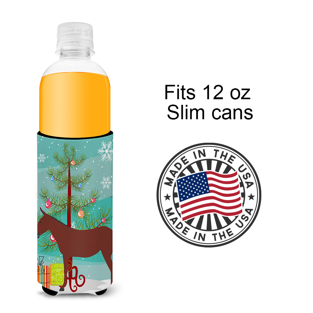 Hinny Horse Donkey Christmas  Ultra Hugger for slim cans BB9217MUK